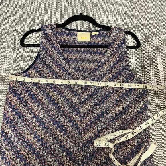 ANTHROPOLOGIE - Maeve Zig Zag Stripe Knit Dress - Picture 7 of 7